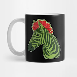 Watermelon Zebra Mug